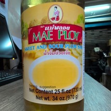 MAE PLOY 甜梅子醬, 1個, tcc梅子醬 重1.5KG