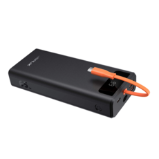 JSAUX 行動電源 20000mAH 65W 行動充丨相容於 Deck/ROG Xbox Ally X/NS2, 黑, PB6501