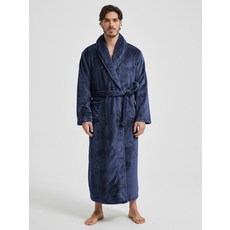 극세사 가운 플러스 두꺼운 의류 목욕 산호 남성 가정