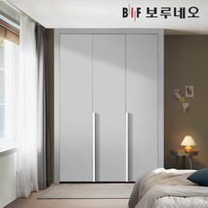 보루네오 10cm 작은방 붙박이장 슬라이딩 여닫이 미닫이 내부 슬라이드 5자 6자 7자, 링고 여닫이 10cm, 그레이