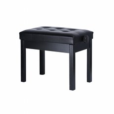 經典款鋼琴椅 升降鋼琴椅《贈高纖維拭琴布》實木製作 超舒服 舒適鋼琴椅 鋼琴琴凳 調節式鋼琴椅 琴椅 椅子, 黑色, 1個