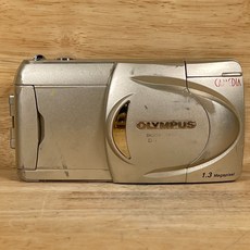 올림푸스 카메라 D-450 줌 실버 3배 광학 1.3MP 디지털 (부품용), 올림푸스 카메라 D-450 줌 실버 3배 광학 1.3M