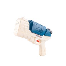天雙噴頭水槍 玩具水槍 兒童玩水玩具 雙噴頭設計 安全材質 戶外戲水, 藍色（93%顧客推薦）,400ML-雙頭小水槍, 1個