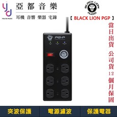 Black Lion Audio PGP 濾波電源排插 延長線 突波防護 樂器音響適用, 1個