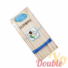 더블요 산적 꽂이 소 30P 과일포크 소세지꽂이 소시지꽂이