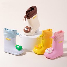 NY20 아동용 귀여운 캐릭터 장화 유아레인부츠