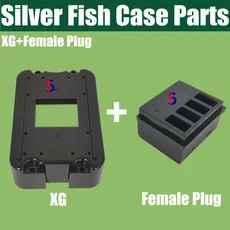 호환 Silver Fish 커넥터 방전 커넥터 Silver Fish 배터리 박스 하단 부품 열판 플레이트 부품 남성/felma, 01 XG and Female