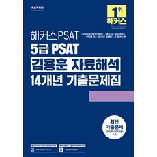 해커스PSAT 5급 PSAT 김용훈 자료해석 14개년 기출문제집, 해커스PSAT 5급 PSAT 김용훈 자료해석 14개.., 김용훈(저)
