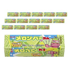 LOTTE 樂天 哈密瓜冰棒風味口香糖 9片入, 15條