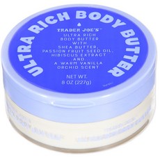 미국 트레이더조 Trader Joe's Ultra Rich Body Butter 울트라 리치 바디 버터 크림, 7개, 227g