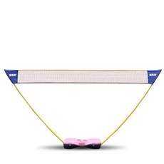 배구네트 휴대용 야외 배드민턴 간이 발리볼 족구, 1개