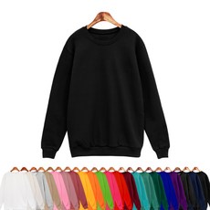 티데일리 긴소매 특양면 컬러맨투맨