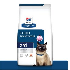 希爾思 z/d 獸醫推薦低過敏配方 呵護腸胃與皮膚健康, 1.81kg, 1個, 飲食敏感性+過敏性皮炎