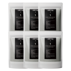 구월의아침 국산100%쪄서볶은 서리태콩물가루 검은콩가루 500g, 6개