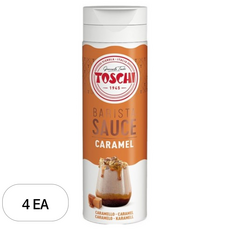 토스키 카라멜 소스, 500g, 4개