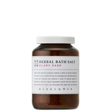 마크스 앤 웹 (MARKS & WEB) 하발 버스 소금 240g 클라리 세이지