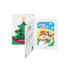 MB6 데코샌드 카드 만들기 크리스마스 크리스마스키트