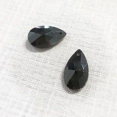 팬던트 작은사이즈 1 모음, ps-006 13-22mm 검정 물방울