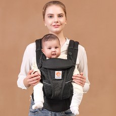 腰凳婴儿背带轻便新款breze多功能抱抱托婴儿坐凳宝宝, 1個, 新款breze-透气玛瑙黑 夏天舒适透气-防o型腿:如图所示