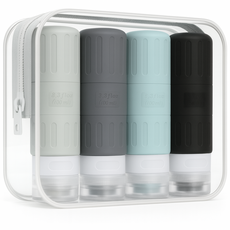 로열스테디 새지않는 기내반입 100ml 여행용 공병 세트, 1세트, 혼합색상C