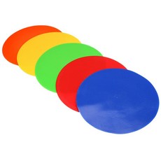 도리팝 테니스 축구 배드민턴 코트 평면 마킹 표시 순발력 반응운동 라인 표지, 1개, 원형