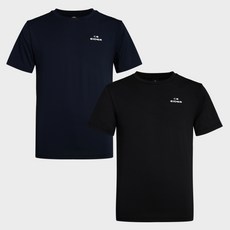 [아이더] POP 남성 1+1 2PACK 기능성 반팔 라운드 티셔츠 DMM25285