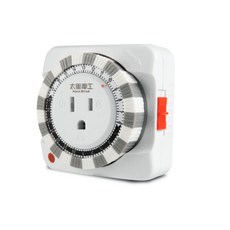 太星電工MAX STAR 機械式3P定時器插座 雙色撥片設計 LED指示燈 節能省電, 1個