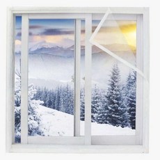 벨크로 창문 방풍비닐 방한비닐, w벨크로방풍비닐 65X100 단품, 1개