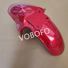 스즈키 GSX250 오토바이 수정 프론트 머드 펜더 타일 워터 오리지널, 02 Red