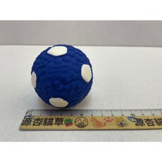 四寶的店 寵物互動玩具 多款顏色選擇 訓練寵物體力 解悶玩具, 1個, 小號 藍色 足球
