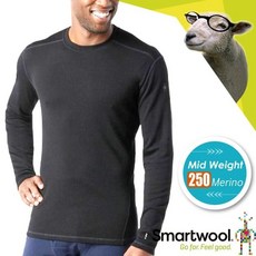 【SmartWool】XL零碼送》男 中厚保暖 圓領長袖羊毛衛生衣 NTS 250 內搭衣 登山刷毛衣 SW016350