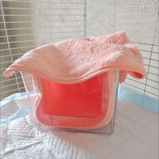 寵物躲避屋 適用於倉鼠與刺蝟, 1個, 小寵物躲避屋正方形U型拱門口透明可視, 透明