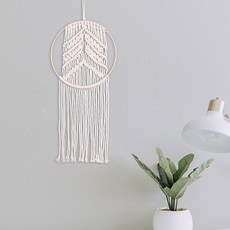 드림캐쳐 DIY 마크라메 우드 링 우드링 벽걸이장식