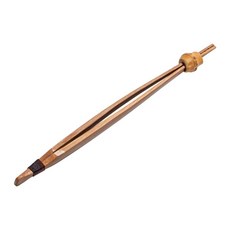 FWT 차 집게 찻잔 집게 대나무 다도 도구 족집게 차 도구 사무실 찻집 여행 친구 가족을위한 중국 차 집게, 20cm, 갈색, 1개