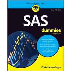 (영문도서) SAS for Dummies Paperback, English, 9781394317394