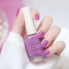 물 타입 매니큐어 떼어내는 탑코트 (초고속 건조 / 무취 / 노건조) - 피부톤 업 & 투명한 광택, 1개, 51g, 09#소녀 퍼플