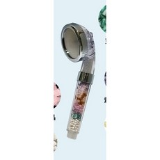 石來運轉 五行水晶除氯蓮蓬頭, 1個, 石來運轉-五行水晶蓮蓬頭