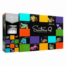 세인트나인 Q 골프공 3피스, 화이트, 12개입, 1세트