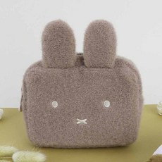 미피 KOREA 정품 보슬보슬한 파우치 화장품케이스 소품 여행가방