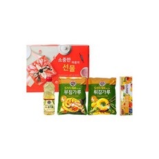 백설 4종 선물세트 식용유 추석 설날 명절 콩기름
