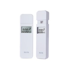 日本TANITA呼氣式酒測器EA-100-白-台灣公司貨 輕巧便攜 精準測量酒精濃度 確保行車安全, 1個