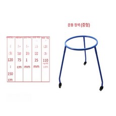 프레임 훈련 스케이트 인라인 보행기 강습용, 1개, 블루 중형 기본