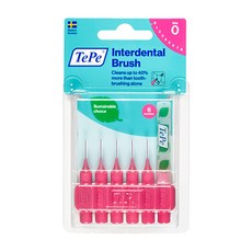 TePe緹碧 牙間刷系列 瑞典專業品牌 口腔清潔, 1個, Ｉ型牙間刷(0號), 6個裝, 0.4mm