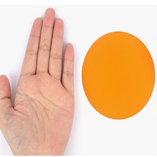제이에스 컬러 원형 스티커 10cm 2개 메모가능스티커초대형, 레드