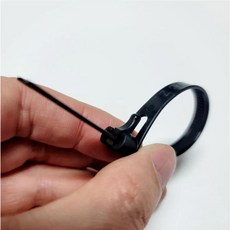 홈앤툴 재사용 케이블타이 전선정리 재활용 케이블 타이 15cm 100개, 1개, 블랙 30cm (100개)