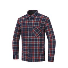 [성원] 남성 기모 프리미엄 스판 체크 셔츠 SWTC001 남방 겨울 방한 따뜻한 기모셔츠 캐주얼 작업복 데일리 출근복