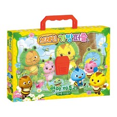 즐거운 엄마까투리 상상놀이 가방퍼즐 브레인 26078pc 1(PC), 1개