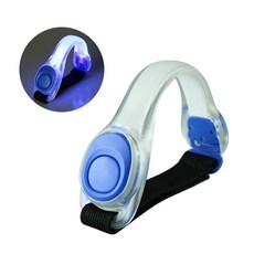 런닝 LED 스포츠 밴드 암밴드 산책 야간 라이트, 1개, 블루