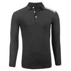 男款簡約長袖高爾夫T恤 BM-2199