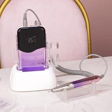 전문가용 브러시리스 핸들 데스크탑 휴대용 무선 전기 네일 드릴 머신, 1개, 2. type B